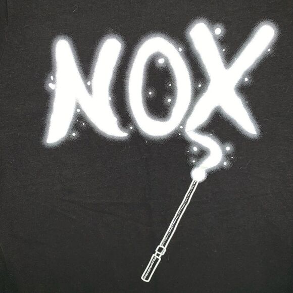 Teefury Harry Potter Nox Lumos T Shirt Glow Dark Wizarding World Fantastic Beast - Picture 2 of 5